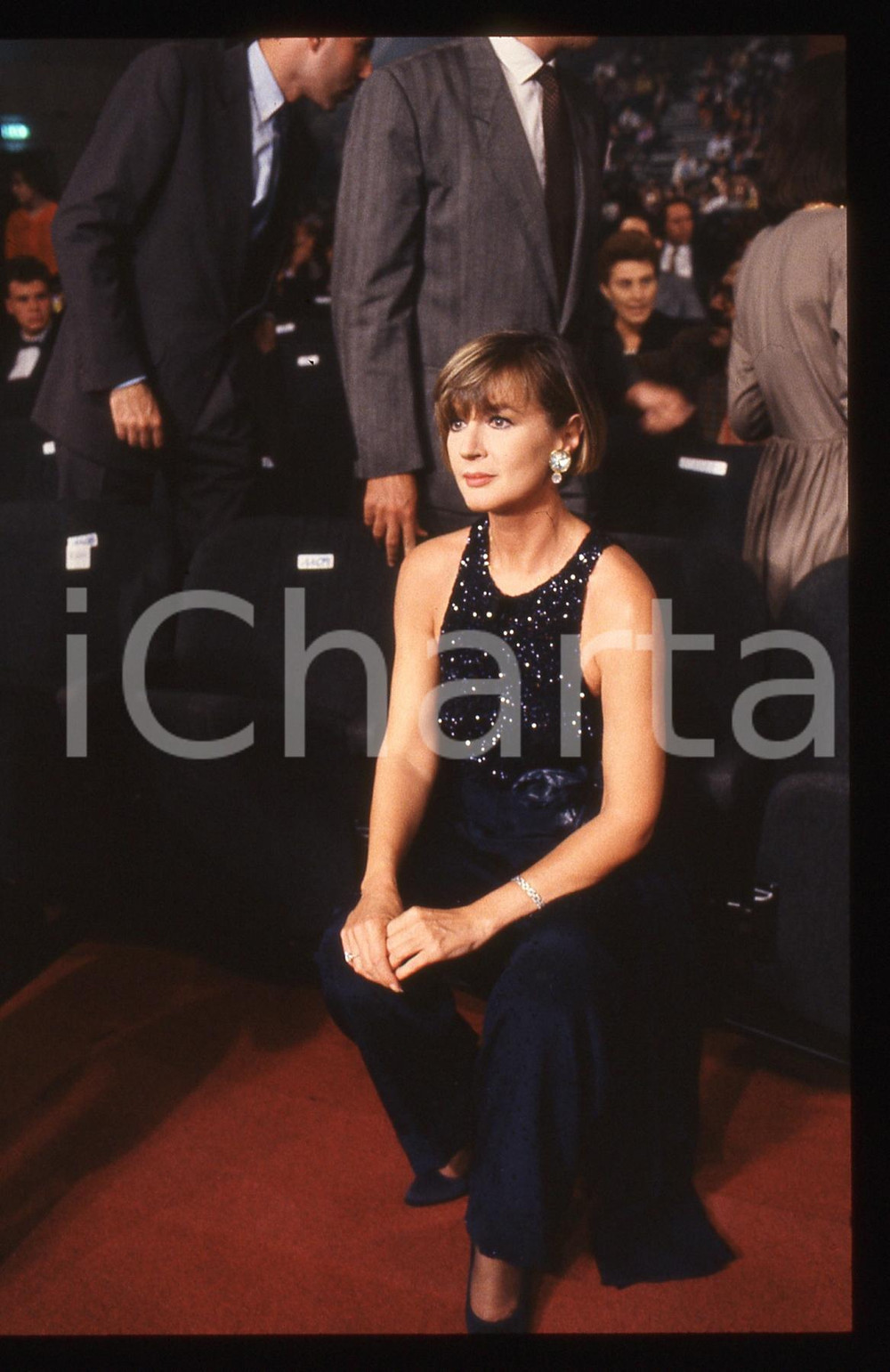 35mm vintage slide* 1995ca SPETTACOLO Loretta GOGGI Ritratto dell'artista (1)