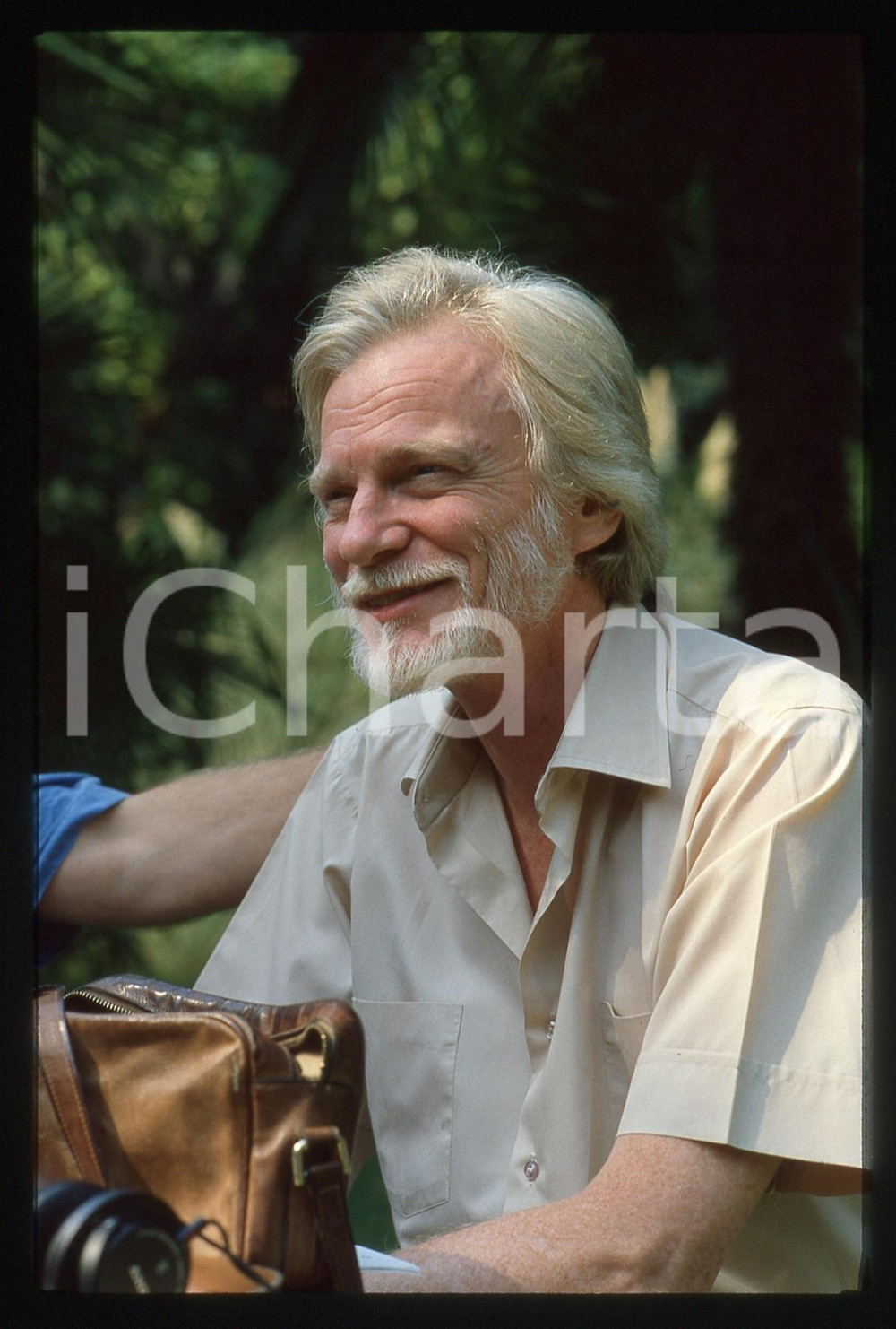 Fotografia d epoca originale 35mm vintage slide 1983 RIVA DEL GARDA Gerry MULLIGAN Ritratto del musicista 3 1