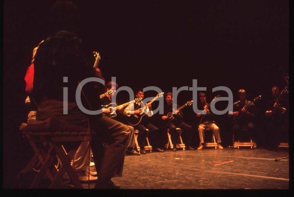 35mm vintage slide* 1990 PRATO Robert FRIPP & The League Of Crafty Guitarists 2