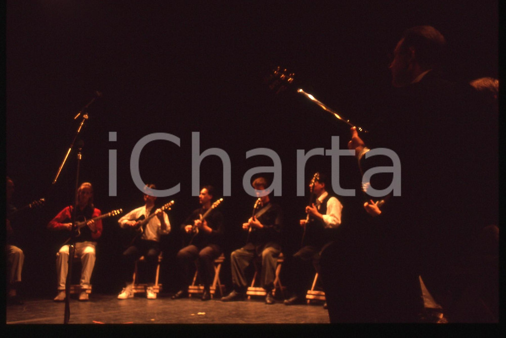 35mm vintage slide* 1990 PRATO Robert FRIPP & The League Of Crafty Guitarists 5