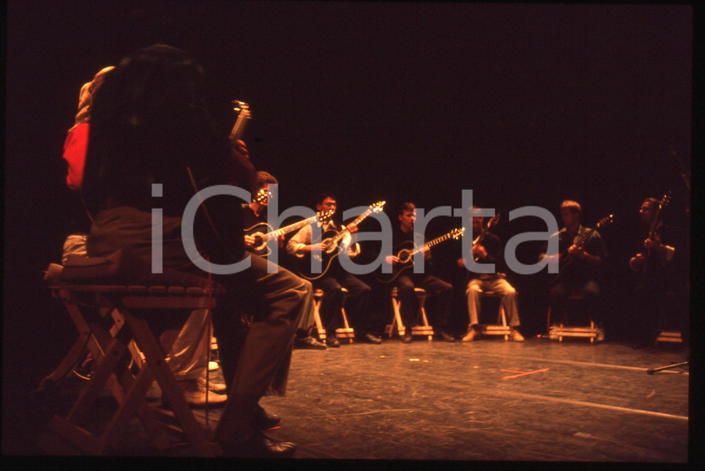 35mm vintage slide* 1990 PRATO Robert FRIPP & The League Of Crafty Guitarists 6