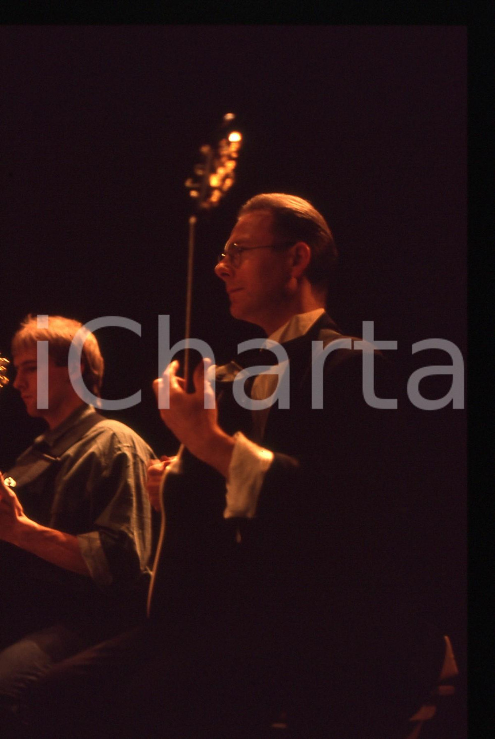 35mm vintage slide* 1990 PRATO Robert FRIPP & The League Of Crafty Guitarists 19