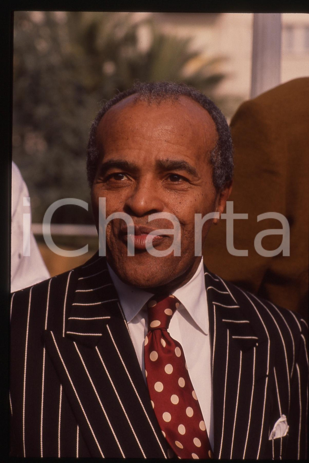35mm vintage slide* 1991 SANREMO Jon HENDRICKS Ritratto del cantante (20)