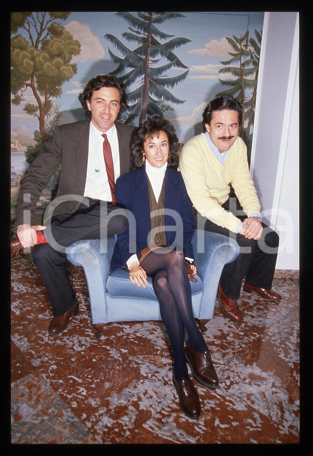 35mm vintage slide* 1988 MILANO - TEATRO Nicoletta GAIDA e Massimo DAPPORTO (2)