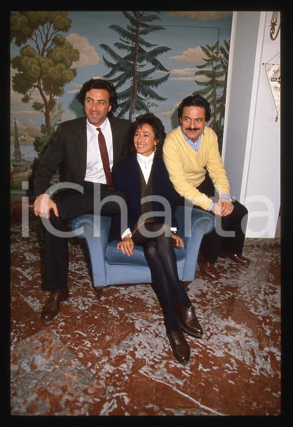 35mm vintage slide* 1988 MILANO - TEATRO Nicoletta GAIDA e Massimo DAPPORTO (3)