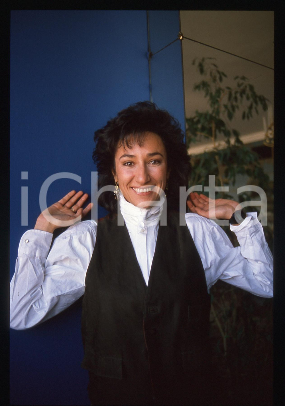 35mm vintage slide* 1988 MILANO Nicoletta GAIDA Ritratto dell'attrice (10)