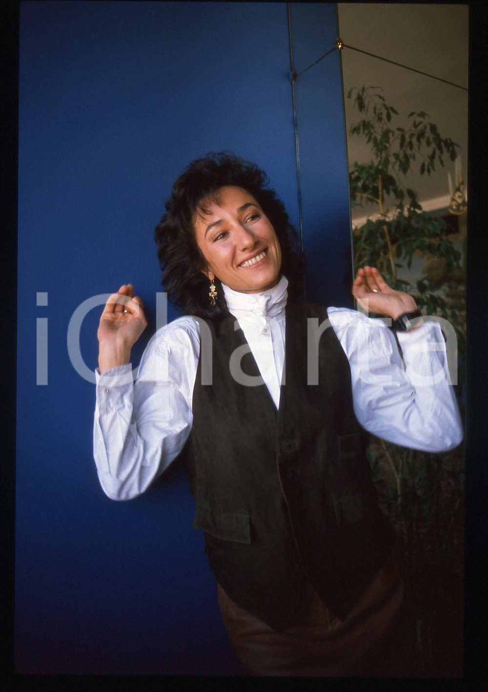 35mm vintage slide* 1988 MILANO Nicoletta GAIDA Ritratto dell'attrice (12)