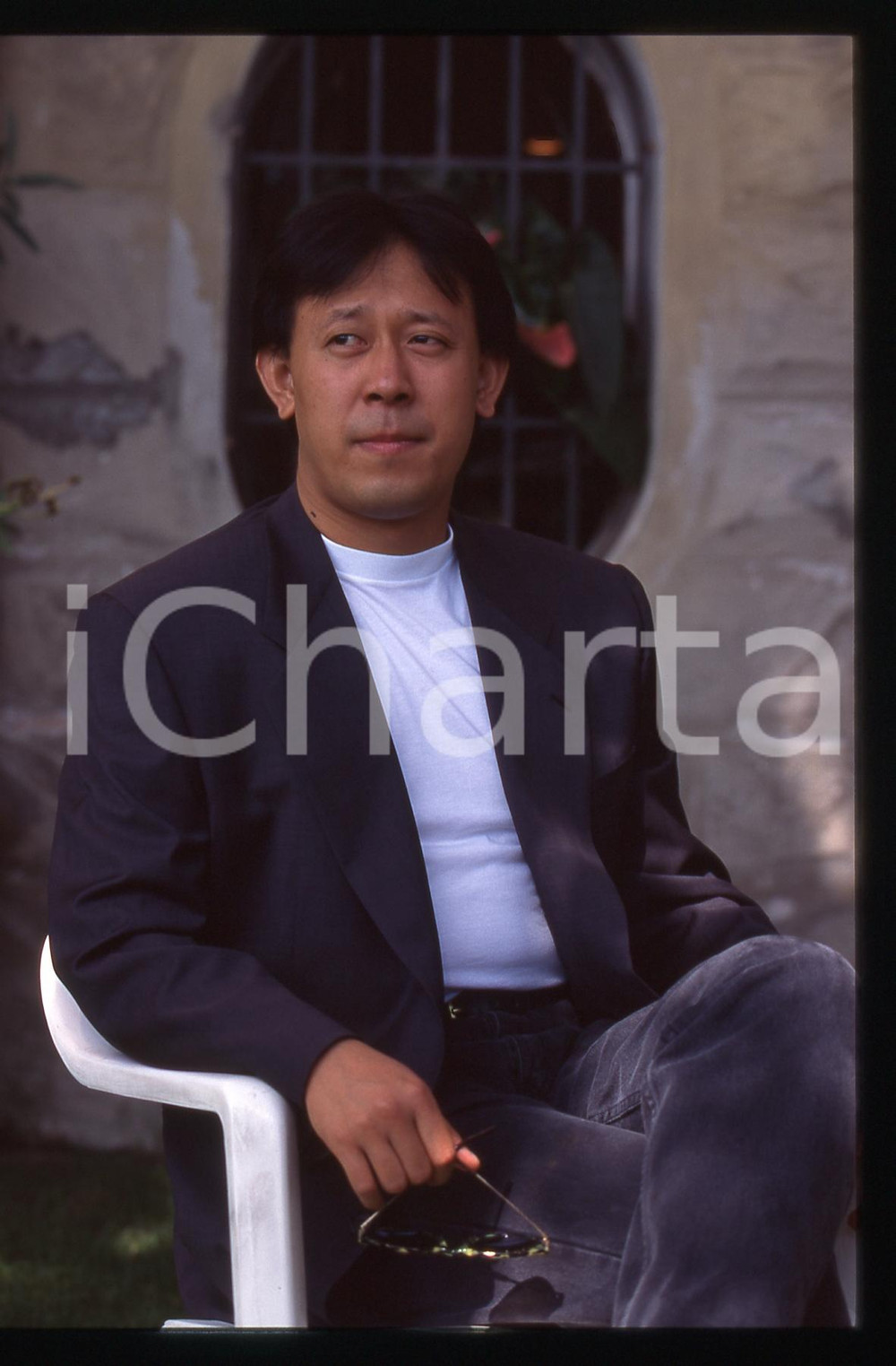 35mm vintage slide* 1994 VENEZIA Jiang WEN Ritratto alla Mostra del Cinema (11)
