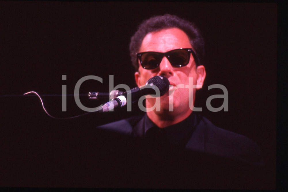 35mm vintage slide* 1990 ITALIA Billy JOEL Live "Storm Front Tour" (1)