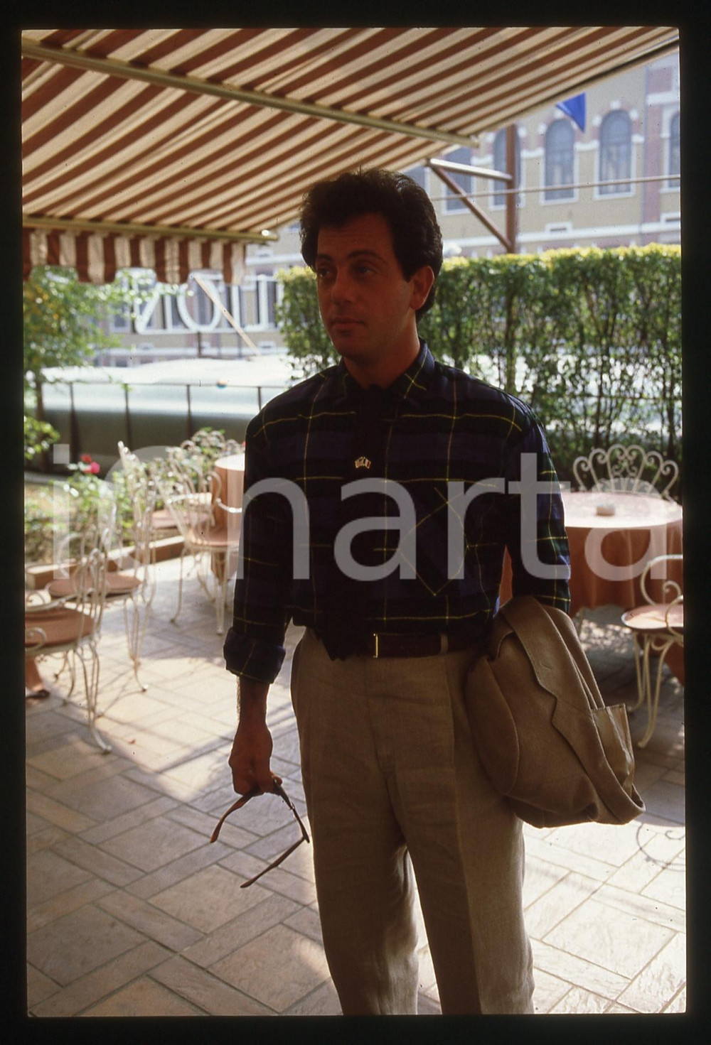 35mm vintage slide* 1990ca ITALIA - MUSICA Billy JOEL Ritratto dell'artista (2)