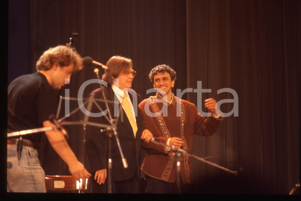 35mm vintage slide* 1990 SANREMO Antonio Carlos JOBIM al CLUB TENCO (1)