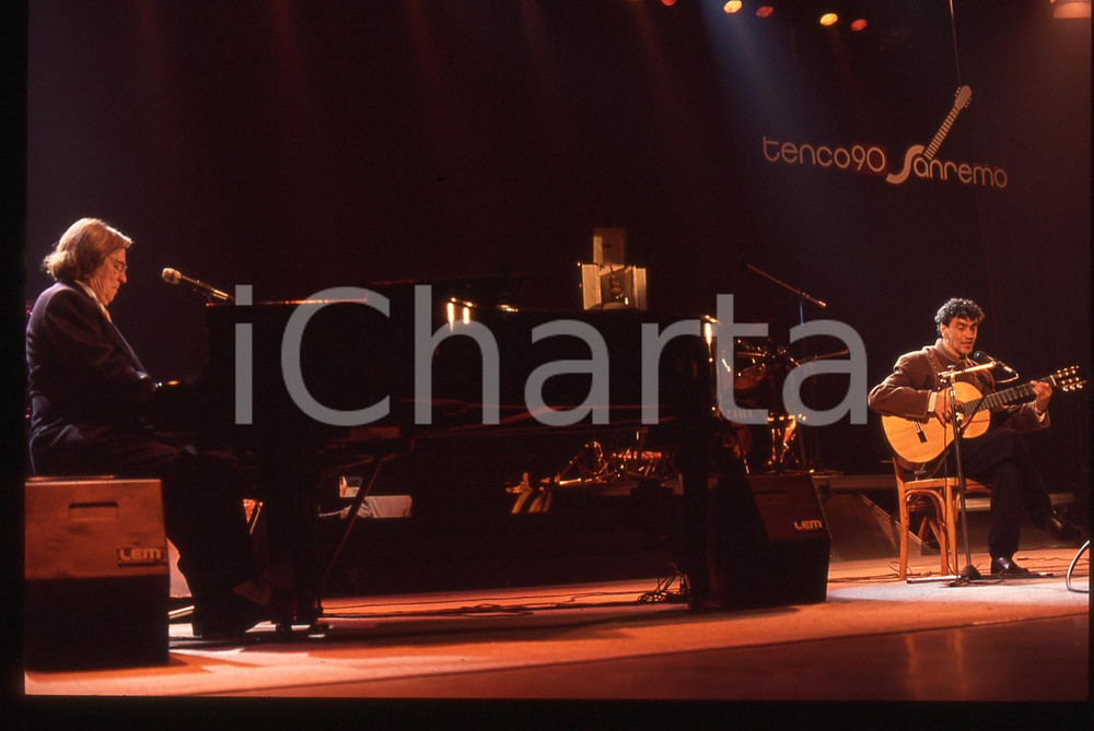 35mm vintage slide* 1990 SANREMO Antonio Carlos JOBIM al CLUB TENCO 13