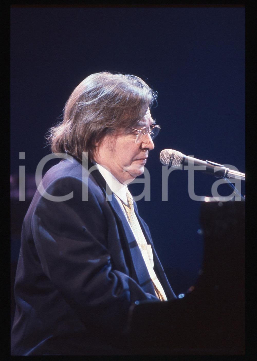 35mm vintage slide* 1990 SANREMO Antonio Carlos JOBIM al CLUB TENCO 35