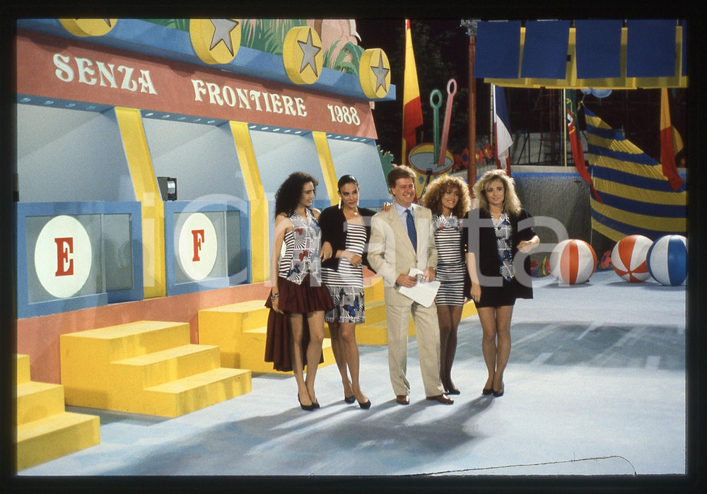 35mm vintage slide* 1988 MISANO ADRIATICO Claudio LIPPI GIOCHI SENZA FRONTIERE 5