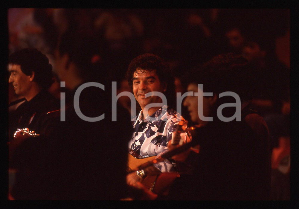 35mm vintage slide* 1988 BARI GIPSY KING al Teatro Petruzzelli - AZZURRO 88 (5)