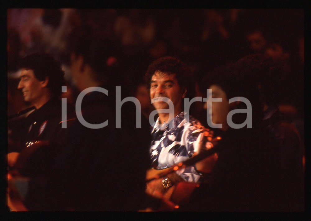 35mm vintage slide* 1988 BARI GIPSY KING al Teatro Petruzzelli - AZZURRO 88 (6)