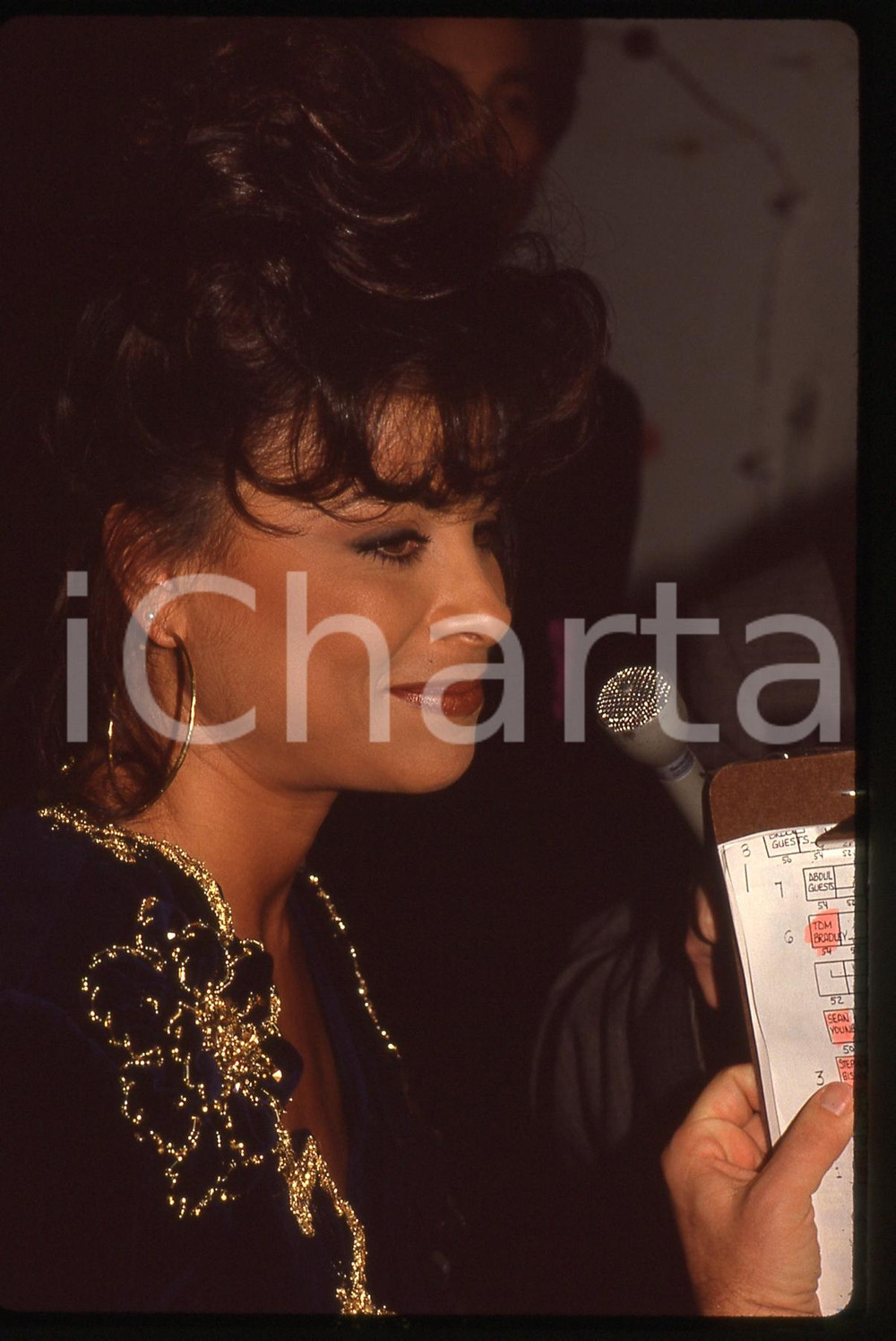 35mm vintage slide* 1992 LOS ANGELES Paula ABDUL agli American Music Awards (1)