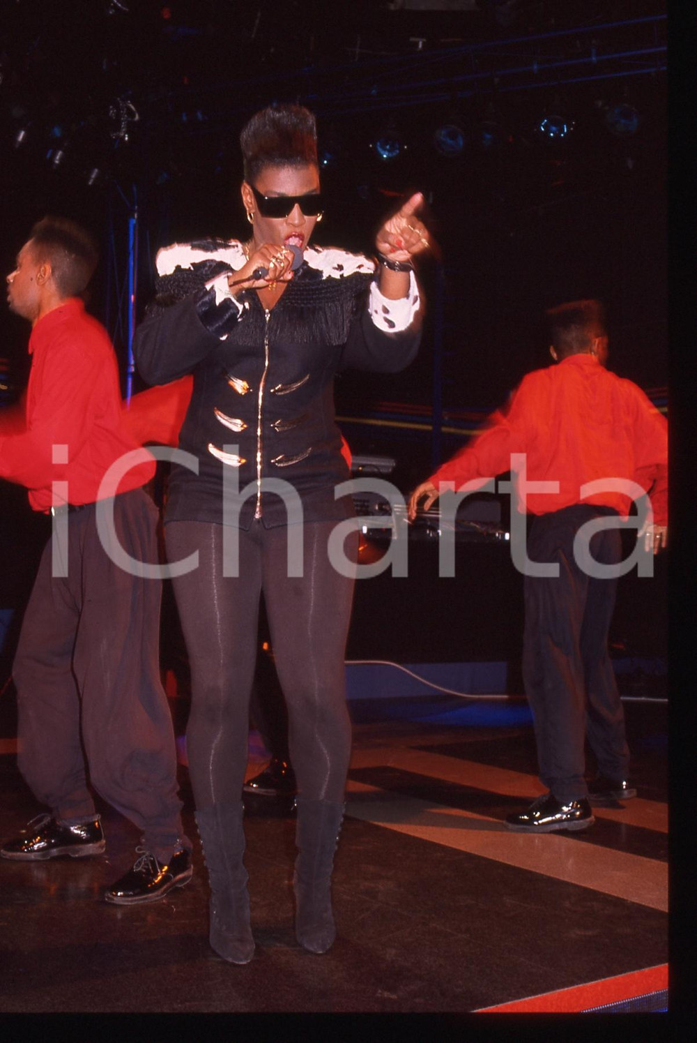 35mm vintage slide* 1990 ADEVA Patricia DANIELS a SANREMO INTERNATIONAL (8)