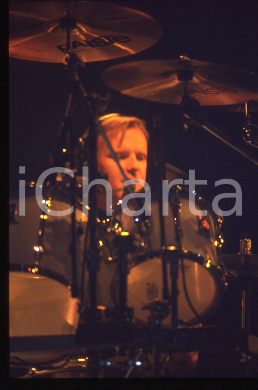 35mm vintage slide* 1985ca ITALIA - MUSICA Tommy CUNNINGHAM dei WET WET WET 