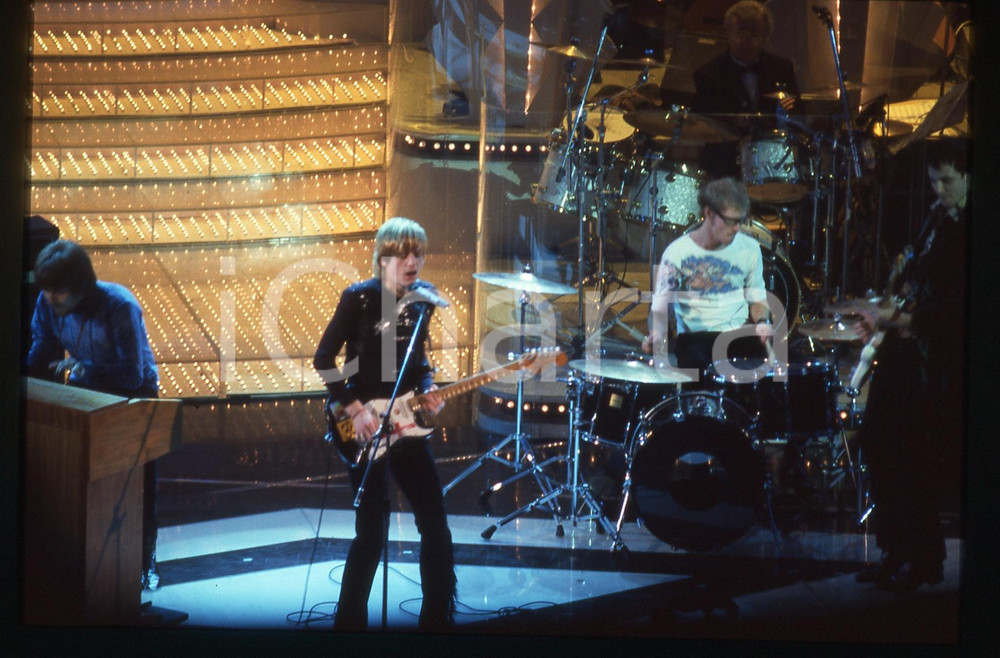 35mm vintage slide* 1997 SANREMO KULA SHAKER - la band al TEATRO ARISTON (11)