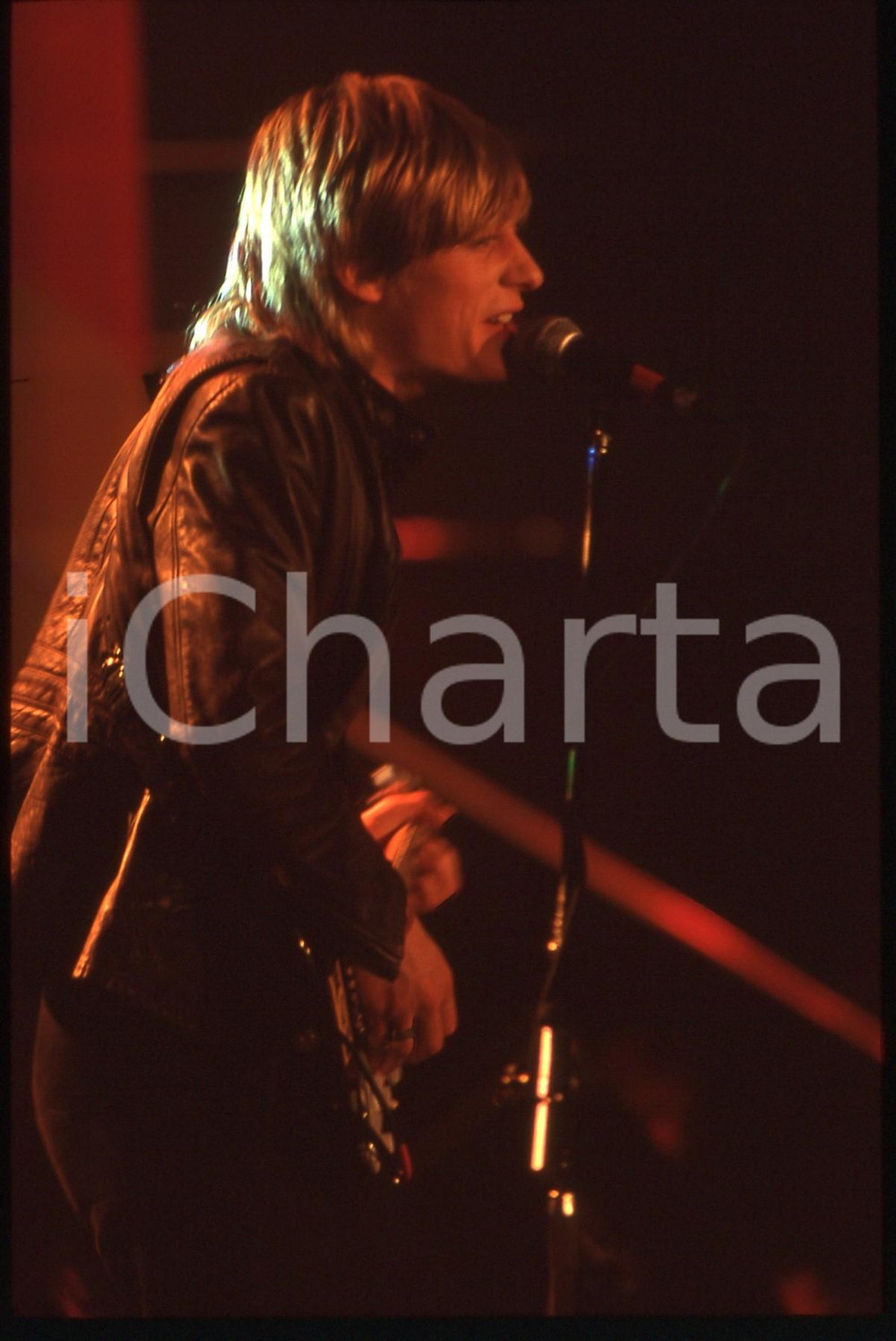35mm vintage slide* 1996 MILANO Crispian MILLS dei KULA SHAKER in concerto (3)