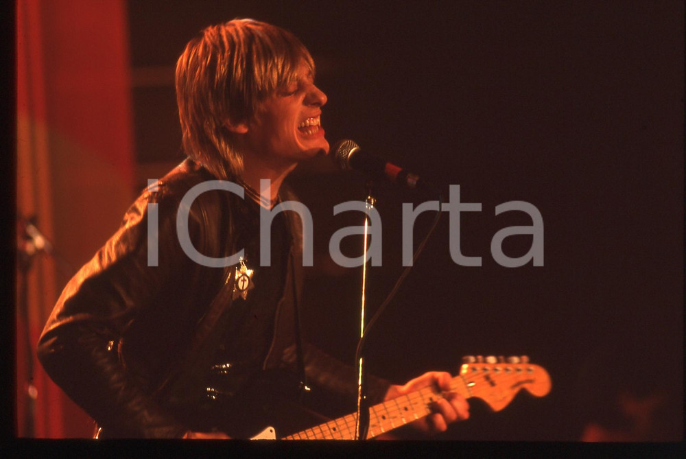 35mm vintage slide* 1996 MILANO Crispian MILLS dei KULA SHAKER in concerto (9)