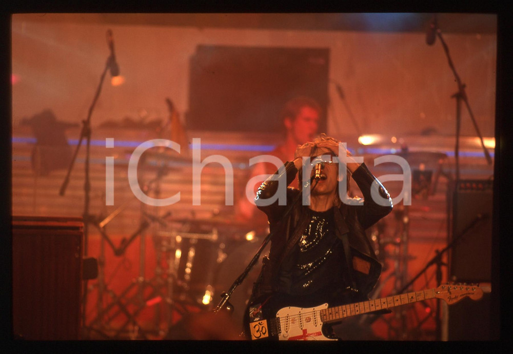 35mm vintage slide* 1996 MILANO Crispian MILLS dei KULA SHAKER in concerto 12