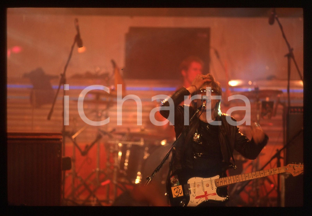 35mm vintage slide* 1996 MILANO Crispian MILLS dei KULA SHAKER in concerto 14