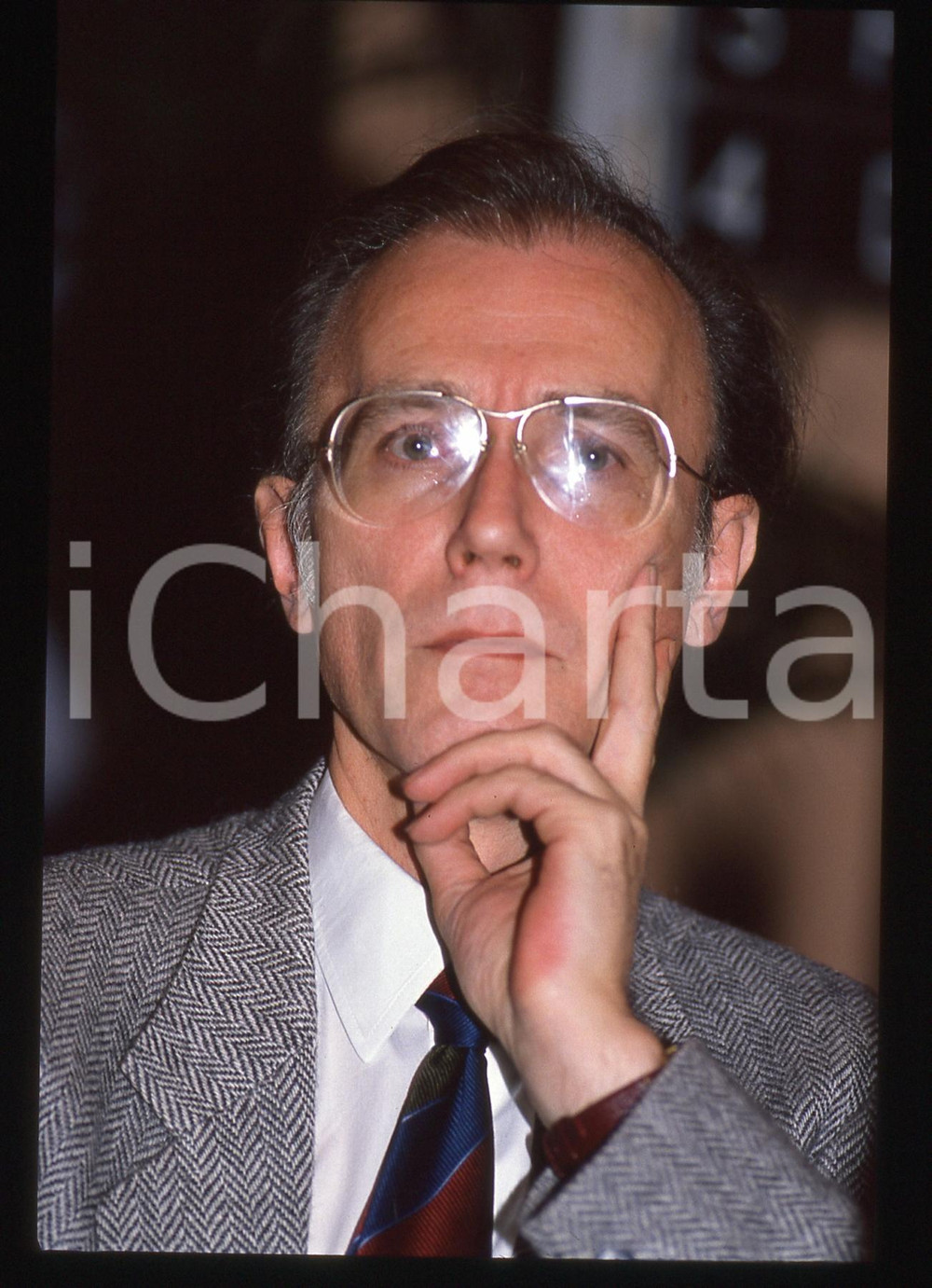 35mm vintage slide* 1990ca AUSTRIA Albrecht KONECNY Partito Socialdemocratico 1