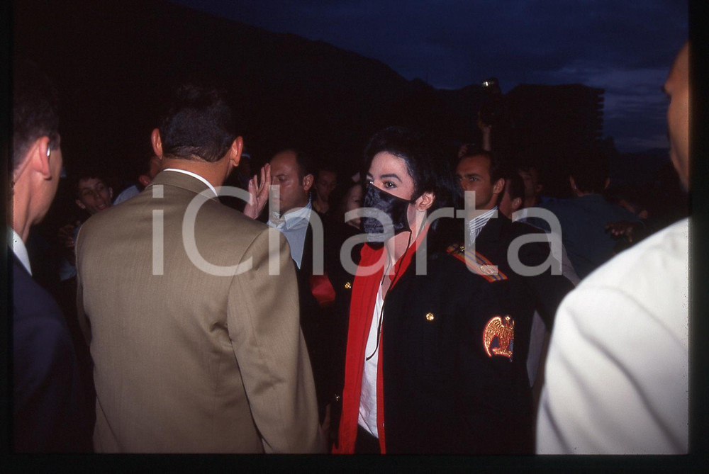 Fotografia d epoca originale 35mm vintage slide 1997 MILANO Michael JACKSON HIStory World Tour 1 1