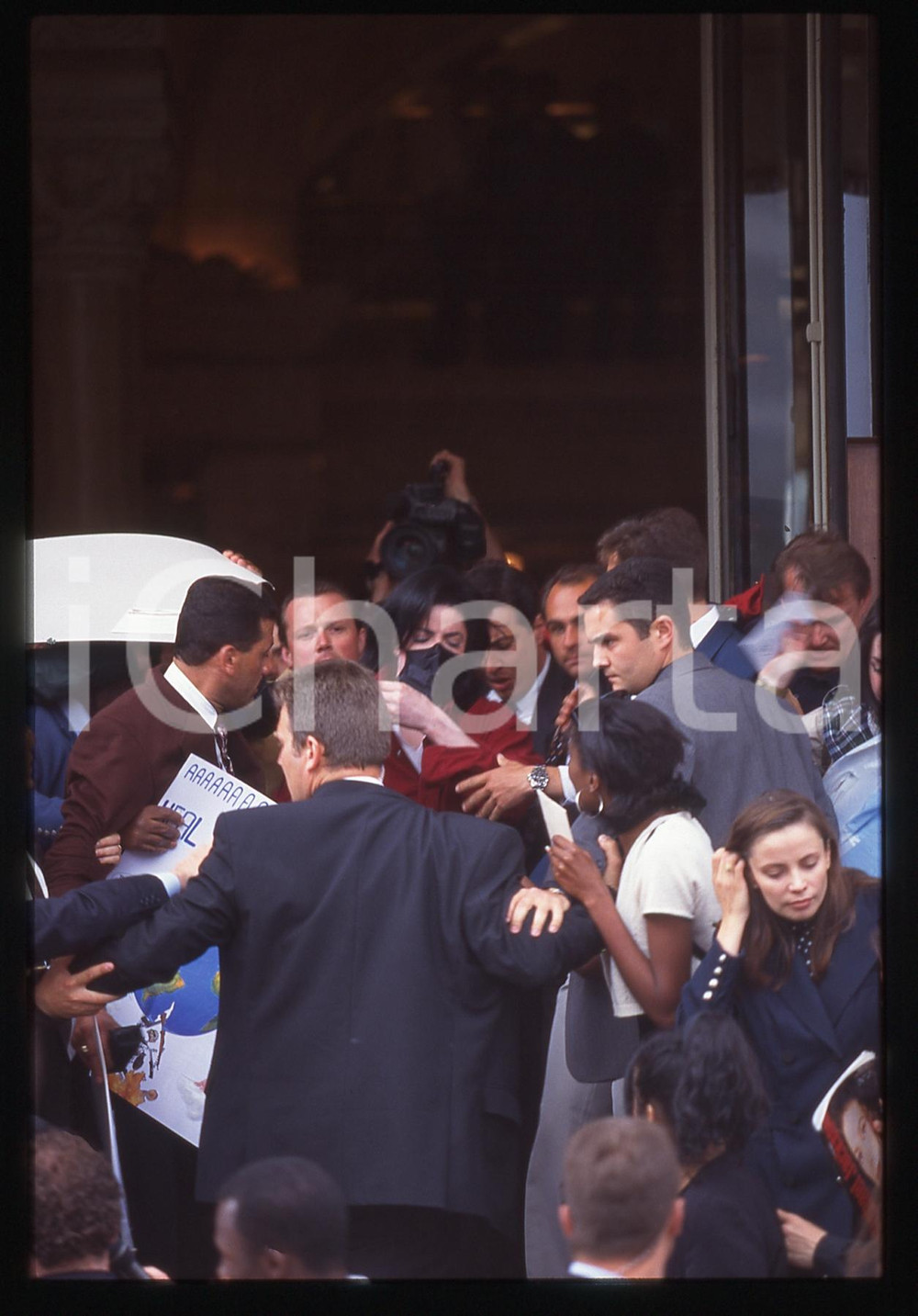 Fotografia d epoca originale 35mm vintage slide 1997 MILANO Michael JACKSON HIStory World Tour 8 1