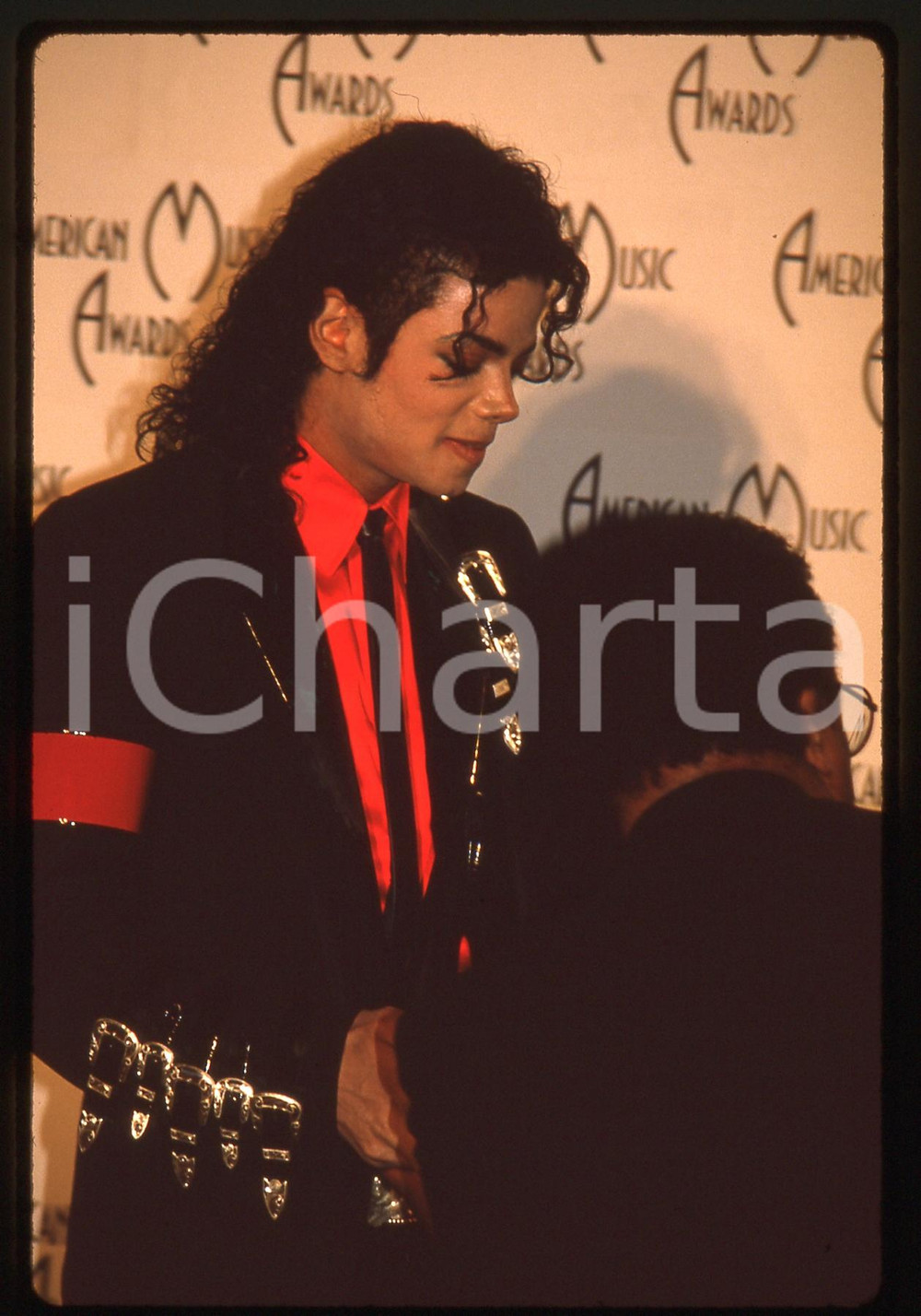 35mm vintage slide* 1989 LOS ANGELES Michael JACKSON - American Music Awards (2)