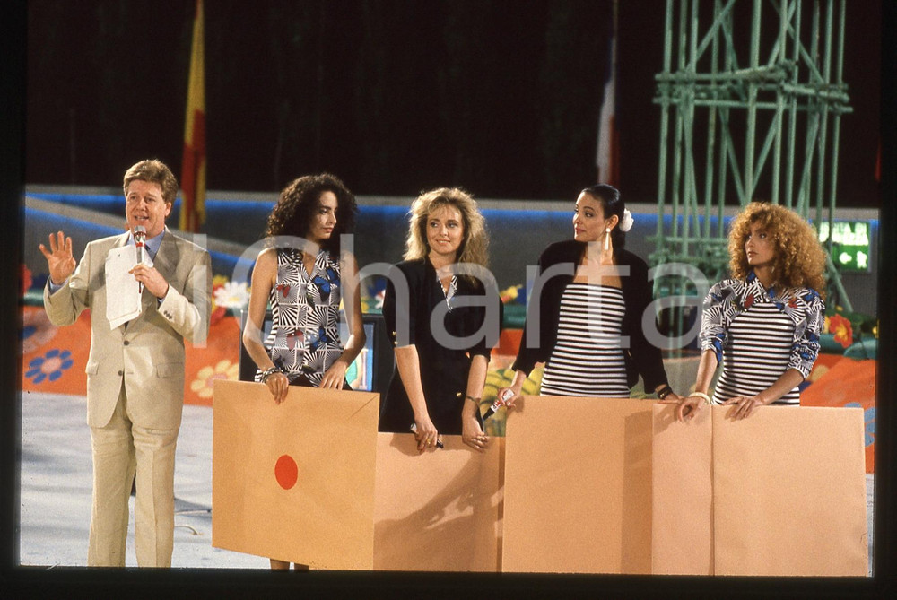 35mm vintage slide* 1988 MISANO ADRIATICO Claudio LIPPI GIOCHI SENZA FRONTIERE 2