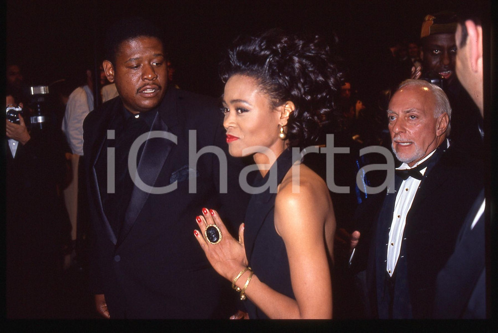 35mm vintage slide* 1991 CANNES Forest WHITAKER Robin GIVENS A Rage In Harlem 6