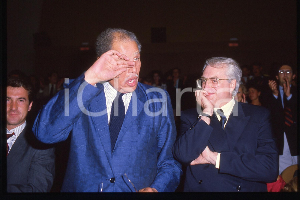 35mm vintage slide* 1986 VENEZIA Dexter GORDON  Bertrand TAVERNIER Ritratto (4)
