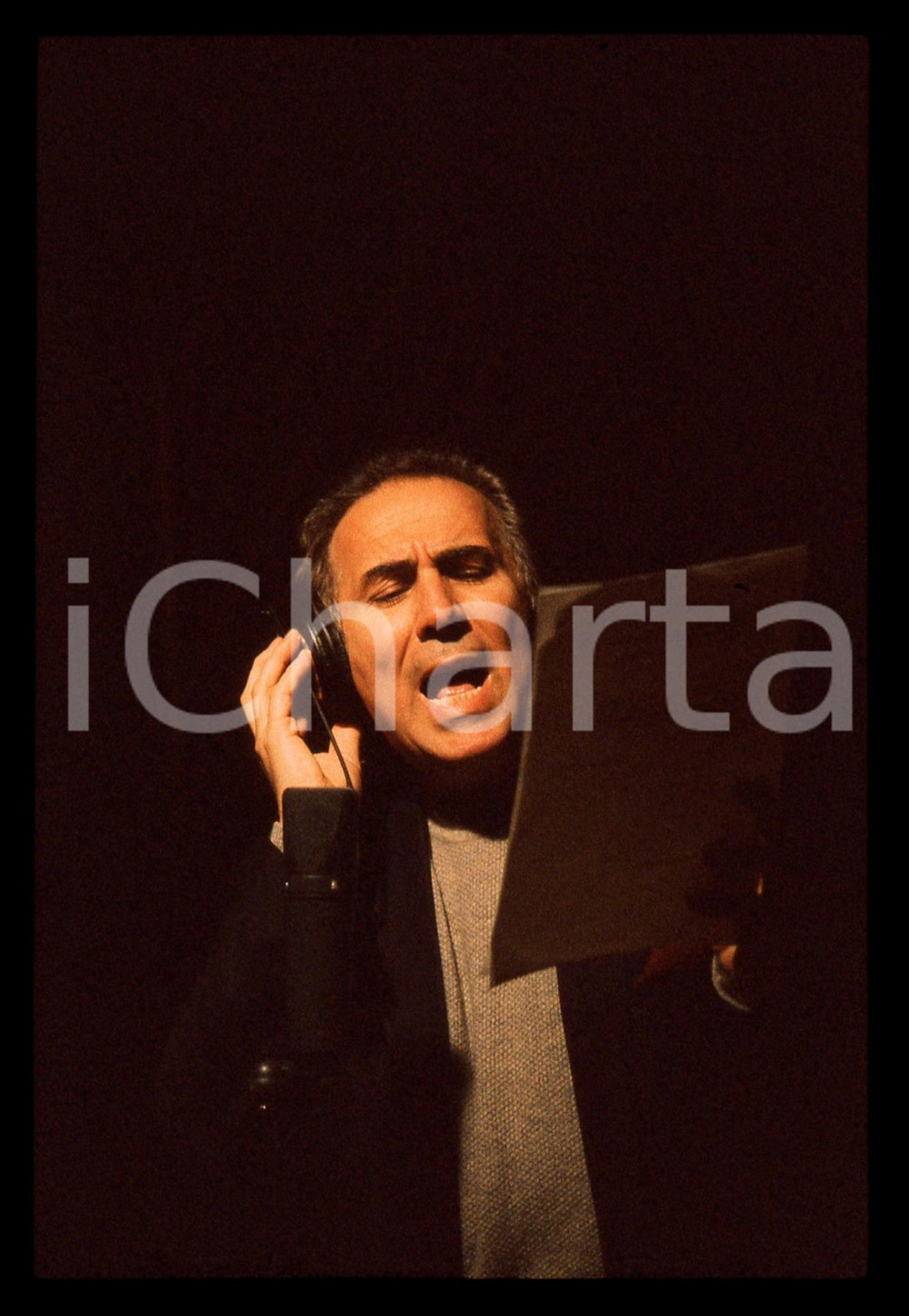 35mm vintage slide* 1993 FIRENZE Giancarlo SBRIZIOLO "LALLO" dei DIK DIK (1)