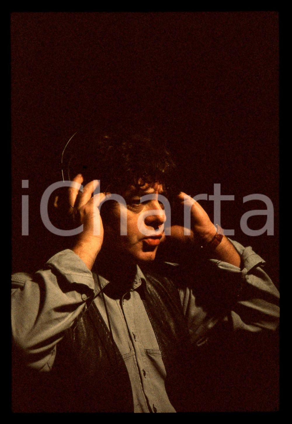 35mm vintage slide* 1993 FIRENZE Antonio CRIPEZZI "TONINO" dei CAMALEONTI (6)
