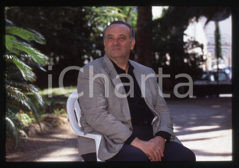 35mm vintage slide* 1990ca CANNES Angelo BADALAMENTI Ritratto del compositore 4