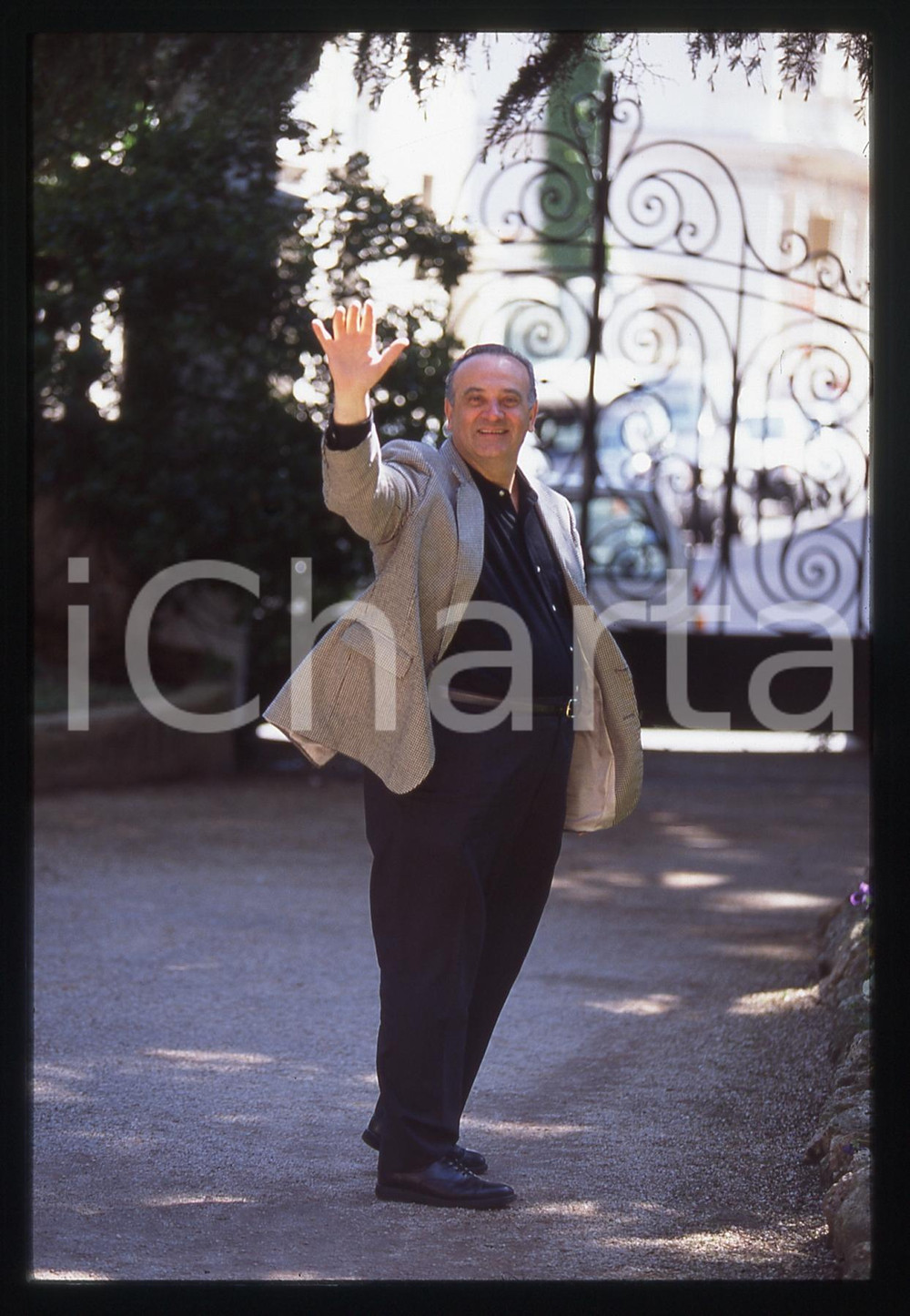 35mm vintage slide* 1990ca CANNES Angelo BADALAMENTI Ritratto del compositore 6