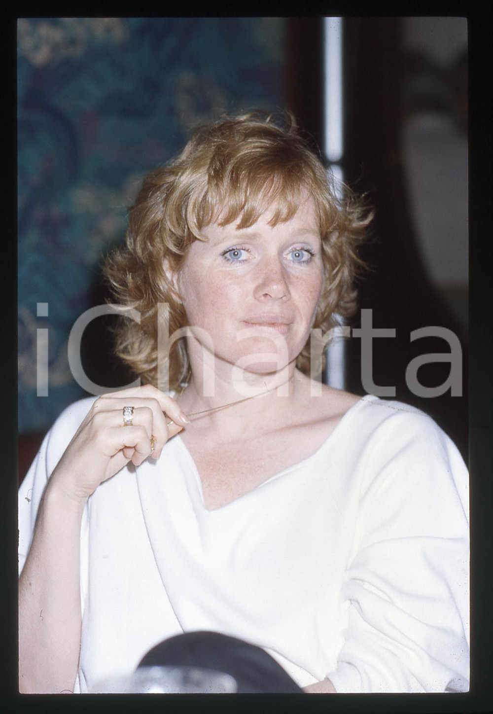 35mm vintage slide* 1985ca CINEMA Liv ULLMANN Ritratto dell'attrice (4)