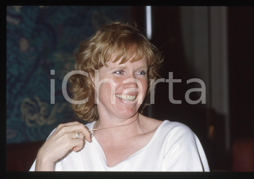 35mm vintage slide* 1985ca CINEMA Liv ULLMANN Ritratto dell'attrice (6)