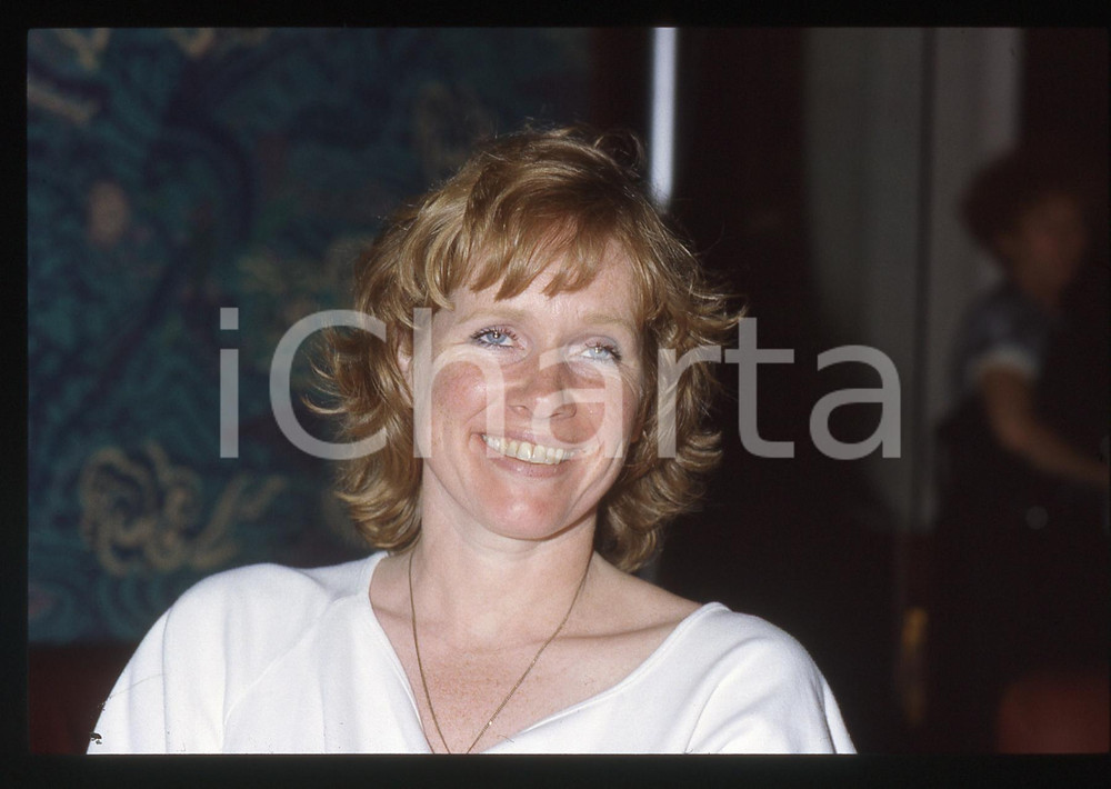 35mm vintage slide* 1985ca CINEMA Liv ULLMANN Ritratto dell'attrice (9)