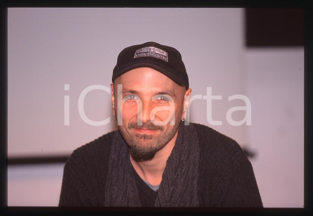 35mm vintage slide* 2000 MUSICA Alex BARONI Ritratto del cantante (8)