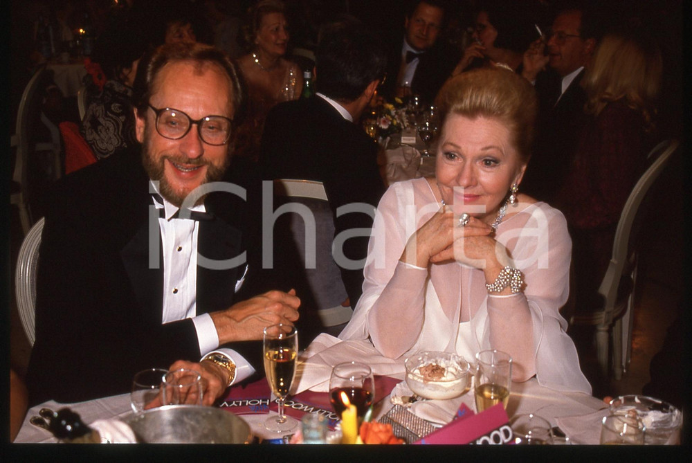 35mm vintage slide* 1989 CAMPIONE D'ITALIA Joan FONTAINE Ritratto attrice (11)