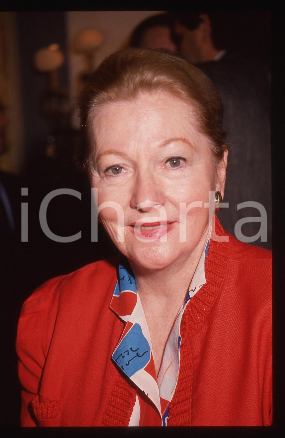 35mm vintage slide* 1990ca CINEMA Joan FONTAINE Ritratto dell'attrice (1)