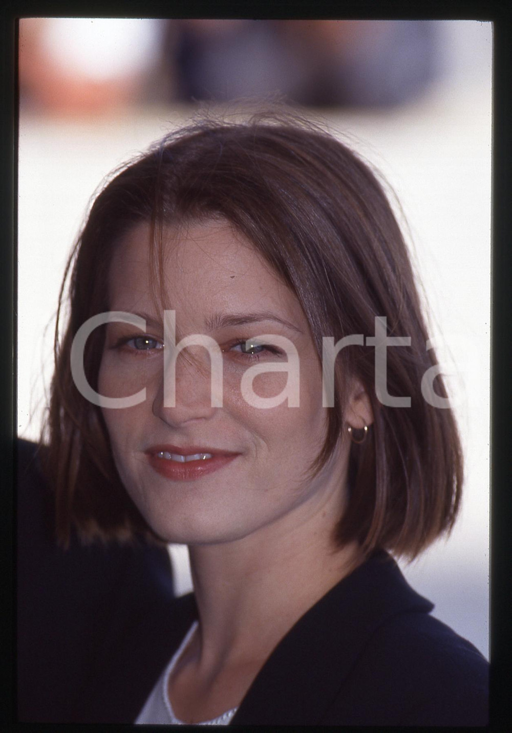 35mm vintage slide* 1993 CANNES Bridget FONDA al Festival del Cinema (5)