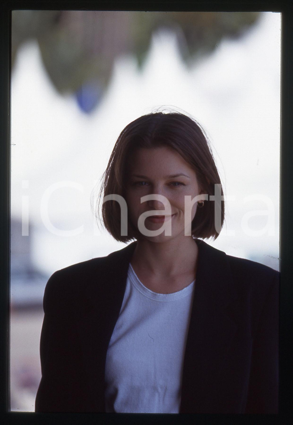 35mm vintage slide* 1993 CANNES Bridget FONDA al Festival del Cinema (12)