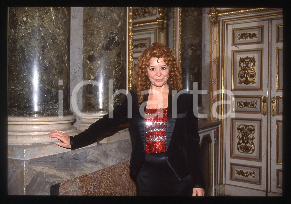 35mm vintage slide* 1990ca COSTUME Milla SANNONER Ritratto dell'attrice (1)