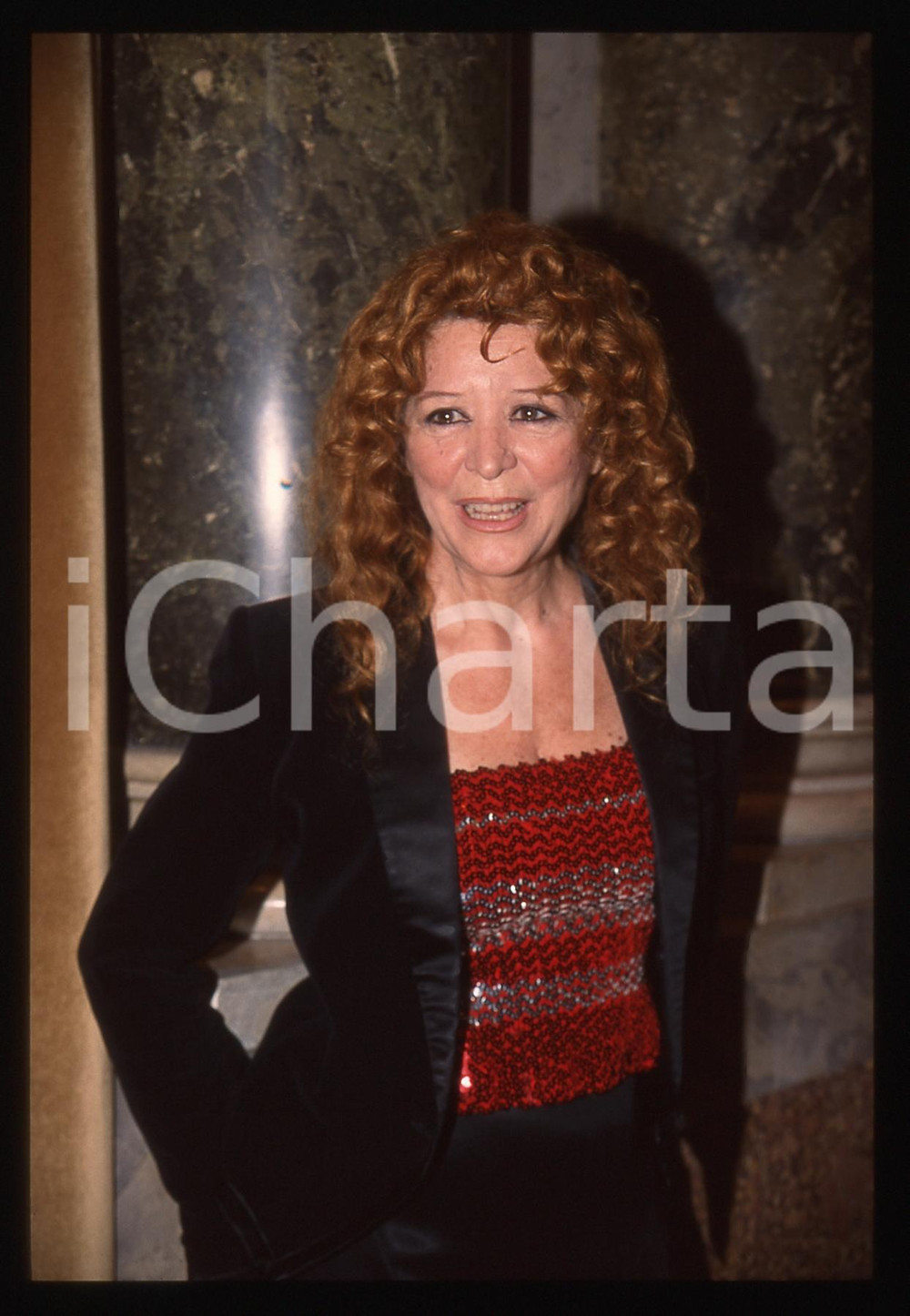 35mm vintage slide* 1990ca COSTUME Milla SANNONER Ritratto dell'attrice (8)