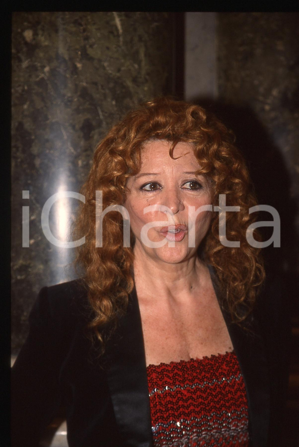 35mm vintage slide* 1990ca COSTUME Milla SANNONER Ritratto dell'attrice (9)